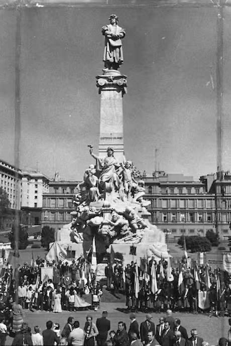 El monumento a Cristóbal Colón